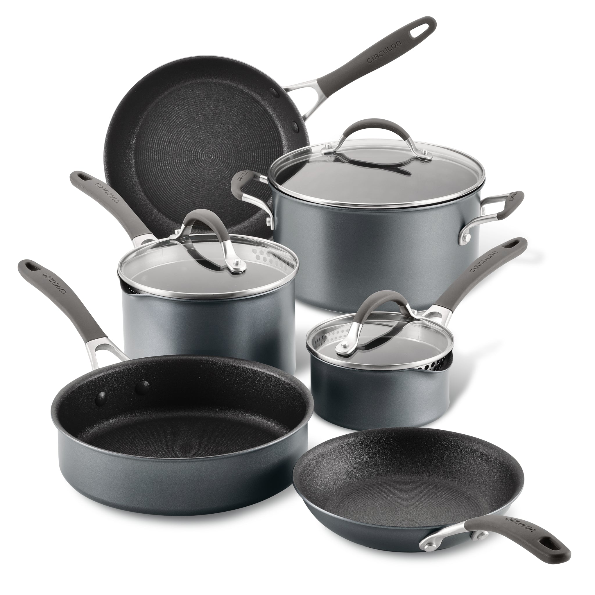 circulon-a1-9-piece-scratchdefense-nonstick-cookware-set image 1