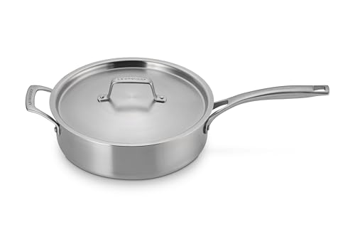 le-creuset-essential-stainless-steel-saut-pan-4-5-qt image 6