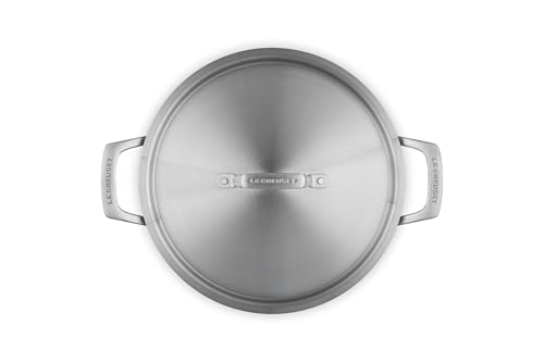 le-creuset-essential-stainless-steel-rondeau-pan-4-5-qt image 7
