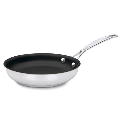 cuisinart-chef-s-classic-7-stainless-steel-nonstick-skillet-with-purelyceramic-7 image 2