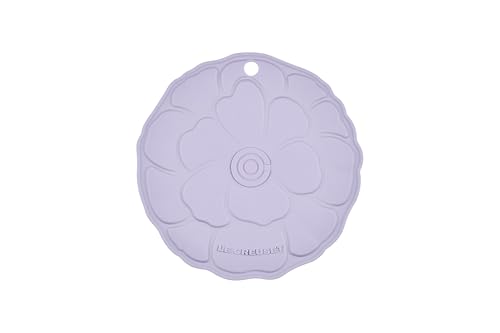le-creuset-silicone-petal-trivet-8-inch-peche image 8