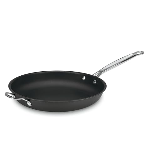 cuisinart-chef-s-classic-14-inch-nonstick-hard-anodized-skillet-with-helper-hand image 2