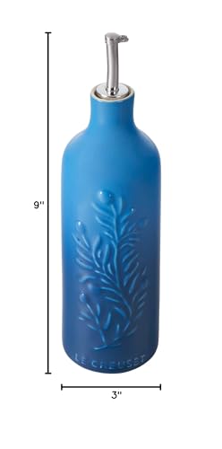le-creuset-olive-branch-collection-stoneware-oil-cruet-9-inch-marseille image 6