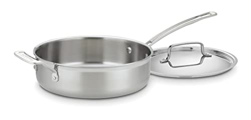 cuisinart-mcp33-30hn-multiclad-pro-5-5-quart-saut-pan-with-lid image 6