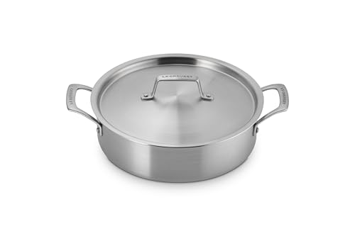 le-creuset-essential-stainless-steel-rondeau-pan-4-5-qt image 6