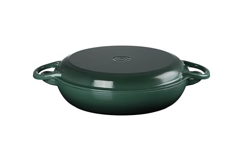 le-creuset-enameled-cast-iron-multifunction-braiser-with-grill-pan-lid-3-5-qt-ar image 7