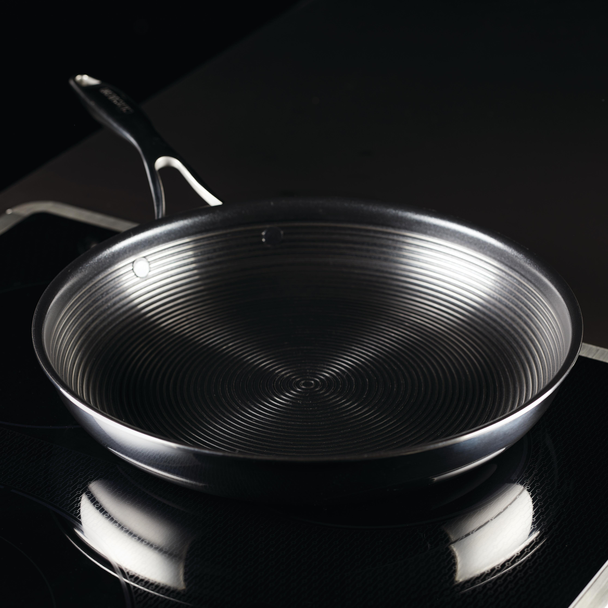 circulon-12-5-inch-steelshield-open-frying-pan-tri-ply-stainless-steel-nonstick- image 2
