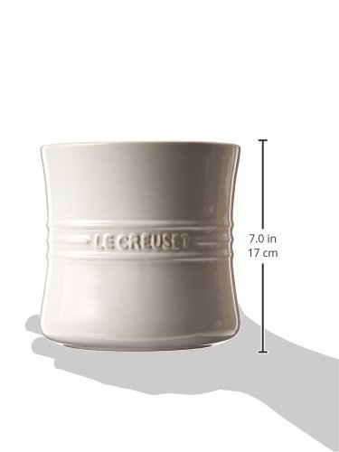 le-creuset-stoneware-utensil-crock-2-75-qt-white image 3