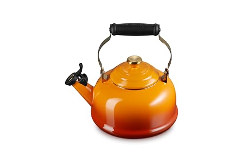 le-creuset-enamel-on-steel-whistling-tea-kettle-with-gold-finishes-1-7-qt-persim image 7