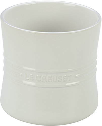 le-creuset-stoneware-utensil-crock-2-75-qt-white image 2