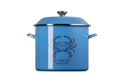 le-creuset-enamel-on-steel-16-qt-blue-crab-stockpot-light-marseille image 8