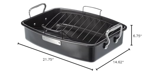 cuisinart-asr-1713v-ovenware-classic-17-x-13-inch-roaster-with-removable-rack image 7