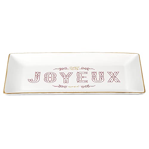 le-creuset-no-l-collection-stoneware-rectangular-hostess-tray-white-with-gold-ri image 6
