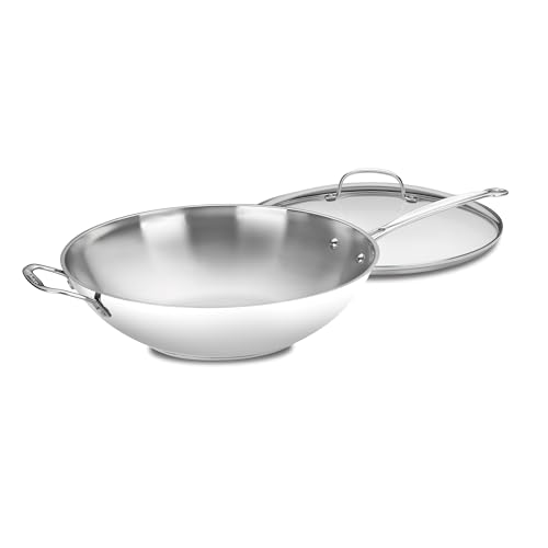 cuisinart-chef-s-classic-stainless-14-inch-stir-fry-pan-with-glass-cover-726-38h image 6