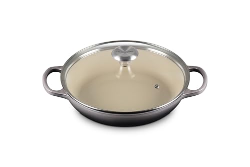 le-creuset-signature-round-braiser-with-glass-lid-2-25-qt-oyster image 8