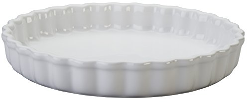 le-creuset-stoneware-tart-dish-1-5-qt-9-white image 2