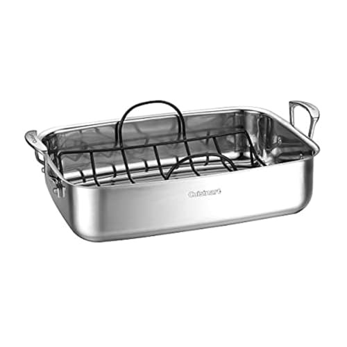cuisinart-7117-15nsr-15-stainless-steel-roaster-with-non-stick-rack-chef-s-class image 3