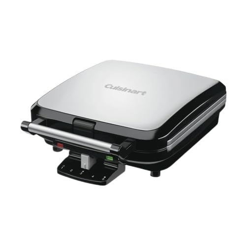 cuisinart-4-slice-belgian-waffle-maker-stainless-steel-black-waf-150p1 image 5