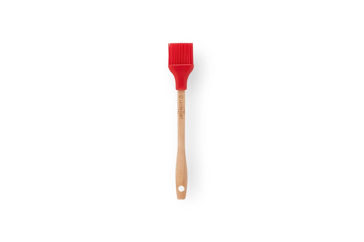 le-creuset-silicone-pastry-brush-6-1-inch-cerise image 1