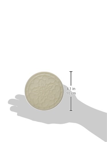 le-creuset-silicone-french-coasters-set-of-4-4-inch-white image 6