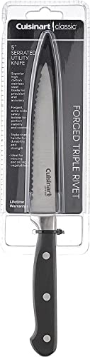 cuisinart-c77tr-5sut-triple-rivet-collection-5-inch-serrated-utility-knife-black image 7