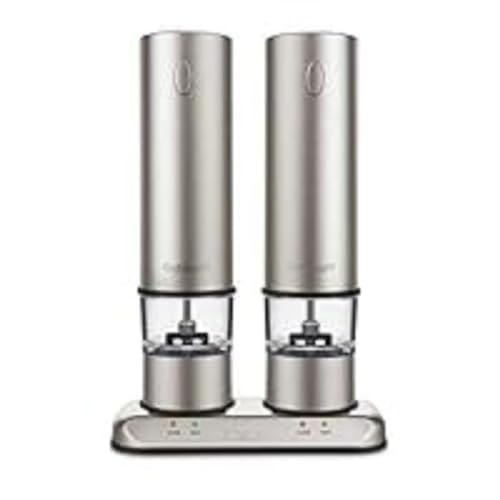 cuisinart-sp-4-rechargeable-electric-salt-and-pepper-mill-set-brushed-stainless- image 3