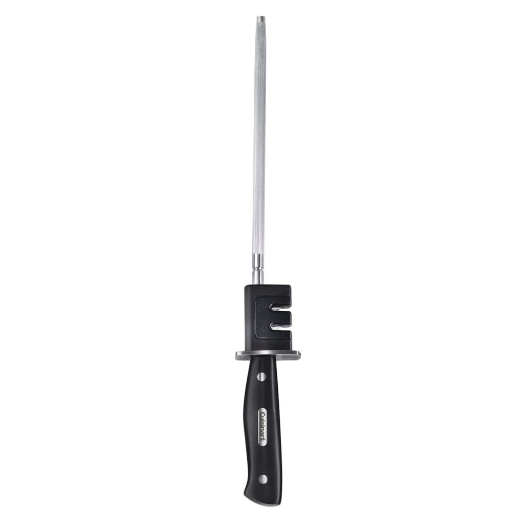 cuisinart-c77tr-9shp-triple-rivet-collection-9-inch-knife-sharpening-steel-black image 1