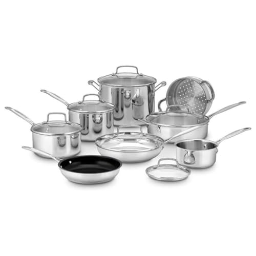 cuisinart-chef-s-classic-stainless-14-piece-cookware-set image 6