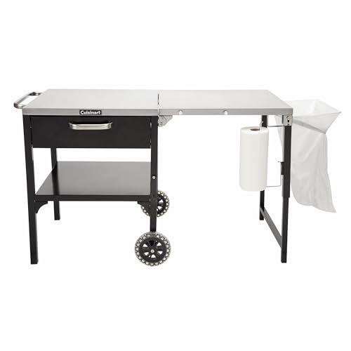 cuisinart-prep-n-cook-outdoor-table-and-grill-stand-stainless-steel-folding-tabl image 8