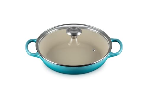 le-creuset-enameled-cast-iron-signature-round-braiser-2-25-qt-caribbean image 8