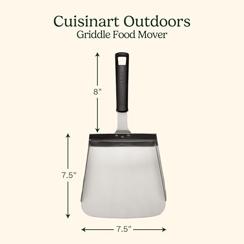 cuisinart-griddle-food-mover-extra-large-stainless-steel-spatula-with-5-cup-scoo image 8