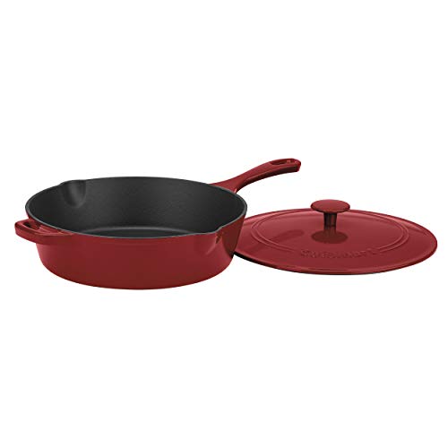 cuisinart-chef-s-classic-enameled-cast-iron-12-inch-chicken-fryer-with-lid-4-5-q image 5