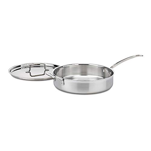 cuisinart-mcp33-30hn-multiclad-pro-5-5-quart-saut-pan-with-lid image 4