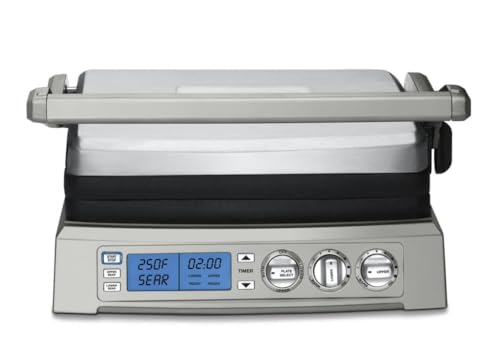 cuisinart-6-in-1-elite-griddler-electric-indoor-grill-griddle-gr-300wsp1-stainle image 8