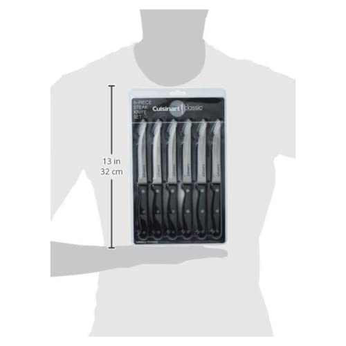cuisinart-c77tr-6psk-6-piece-steak-knife-set-high-carbon-stainless-steel-black image 8
