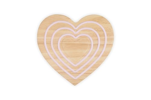 le-creuset-magnetic-wood-trivet-heart-shaped-8-pink-silicone image 7