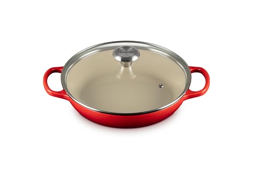 le-creuset-signature-round-braiser-with-glass-lid-2-25-qt-cerise image 8