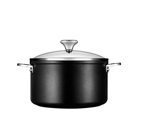 le-creuset-toughened-nonstick-pro-stockpot-with-glass-lid-6-3-qt image 7