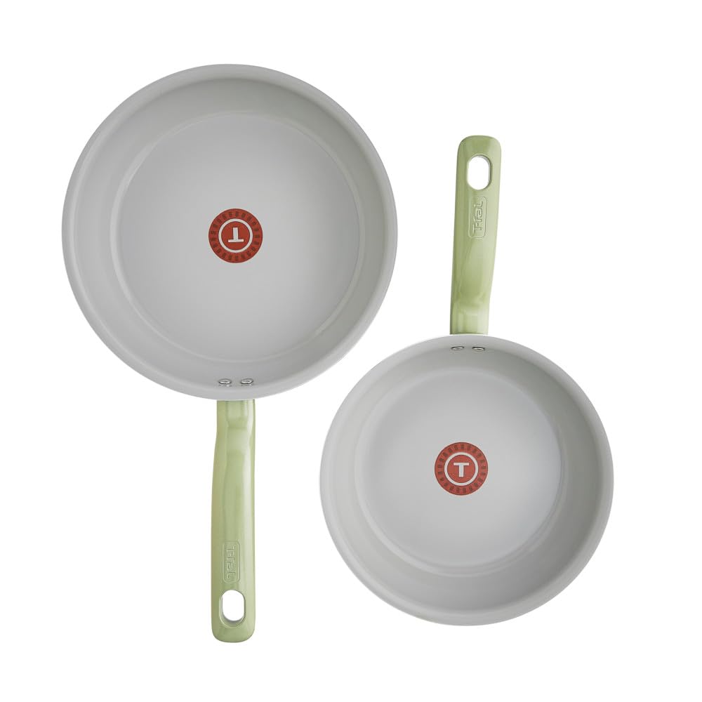 t-fal-simply-cook-recycled-aluminum-ceramic-nonstick-fry-pan-set-2-piece image 1