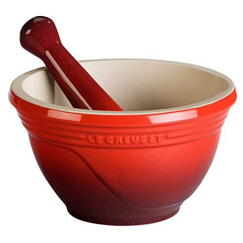 le-creuset-stoneware-mortar-and-pestle-set-10-oz-cerise image 5