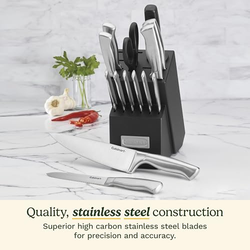cuisinart-c77ss-15pk-15-piece-stainless-steel-hollow-handle-cutlery-block-set image 8