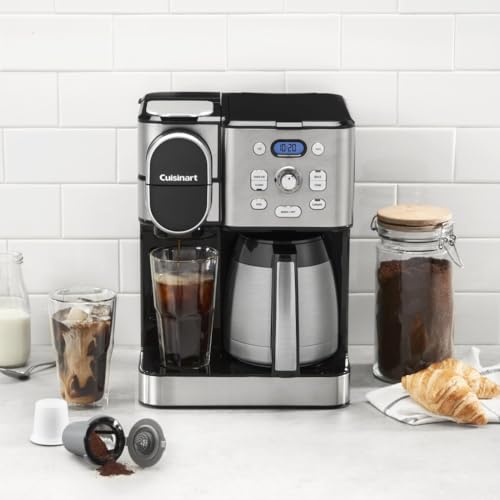 cuisinart-coffee-center-ss-21nas-10-cup-thermal-carafe-single-serve-coffee-maker image 8