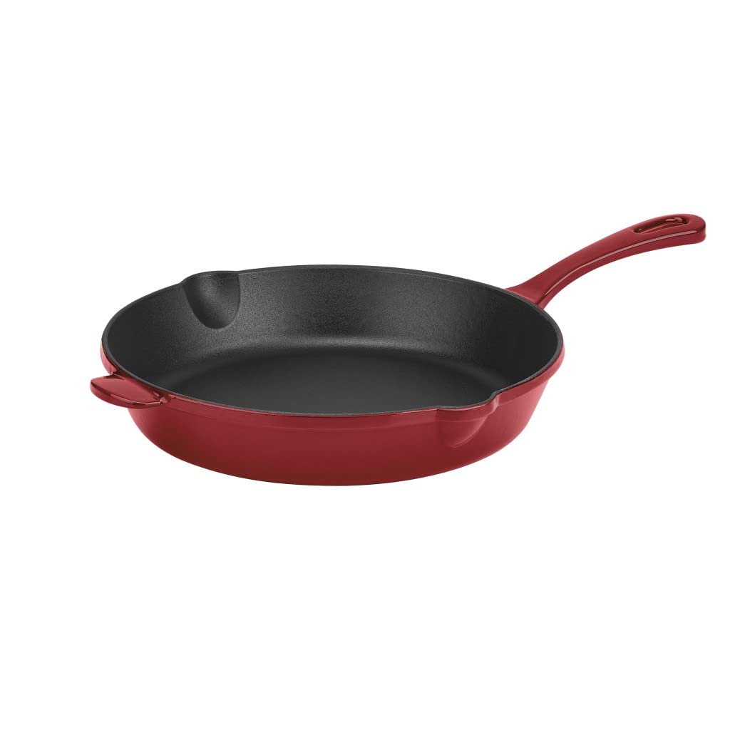cuisinart-chef-s-classic-10-inch-enameled-cast-iron-round-fry-pan-cardinal-red image 1