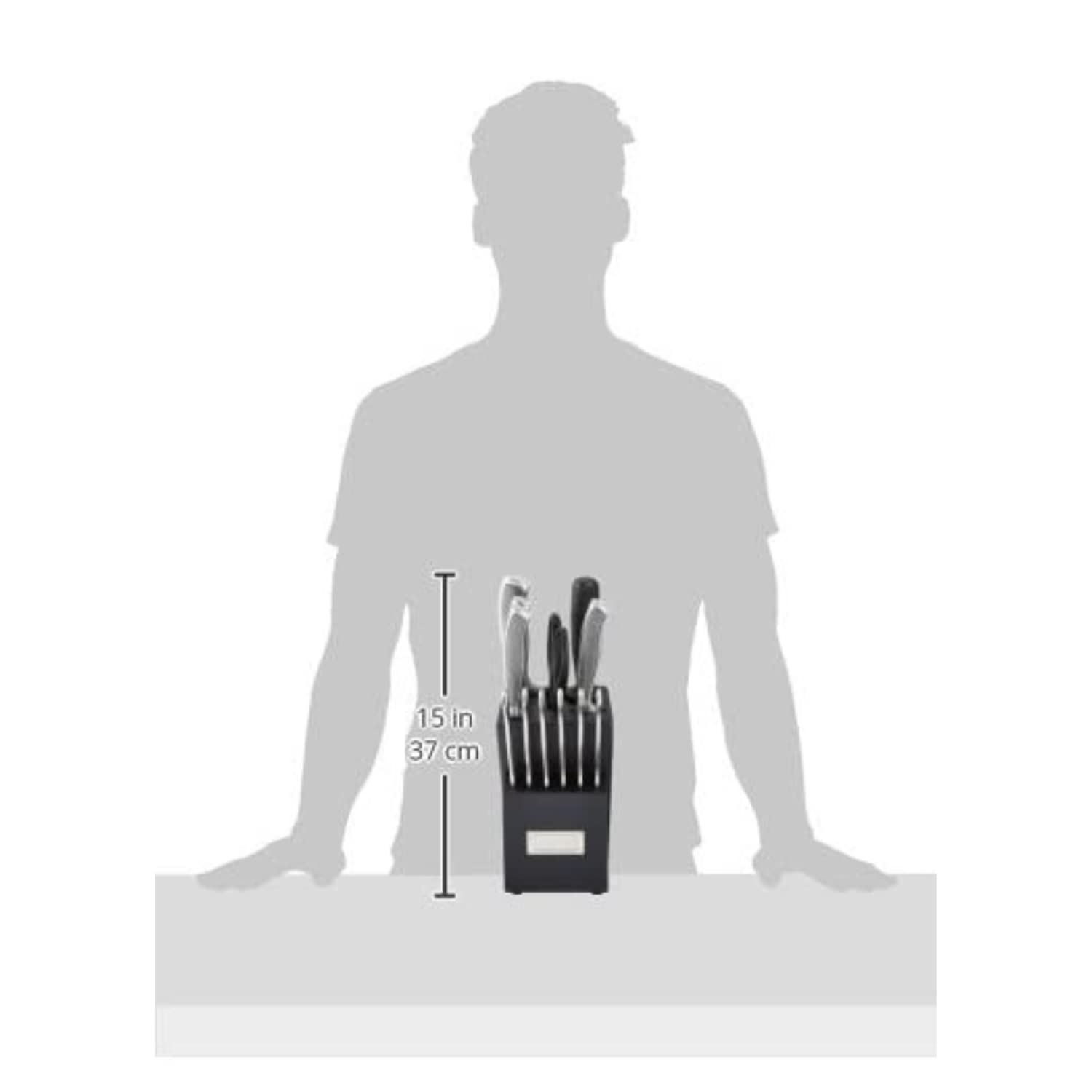 cuisinart-c77ss-13p-graphix-13-piece-knife-block-set-stainless-steel image 5