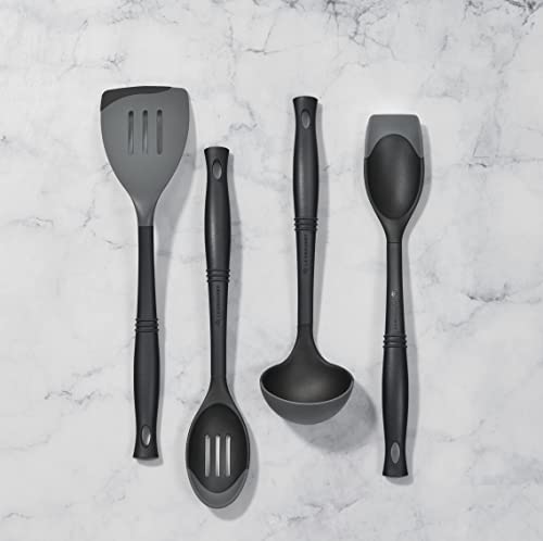 le-creuset-revolution-bi-material-slotted-spoon-13-5-oyster image 5