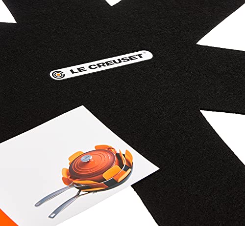 le-creuset-felt-cookware-protectors-set-of-3-black image 8