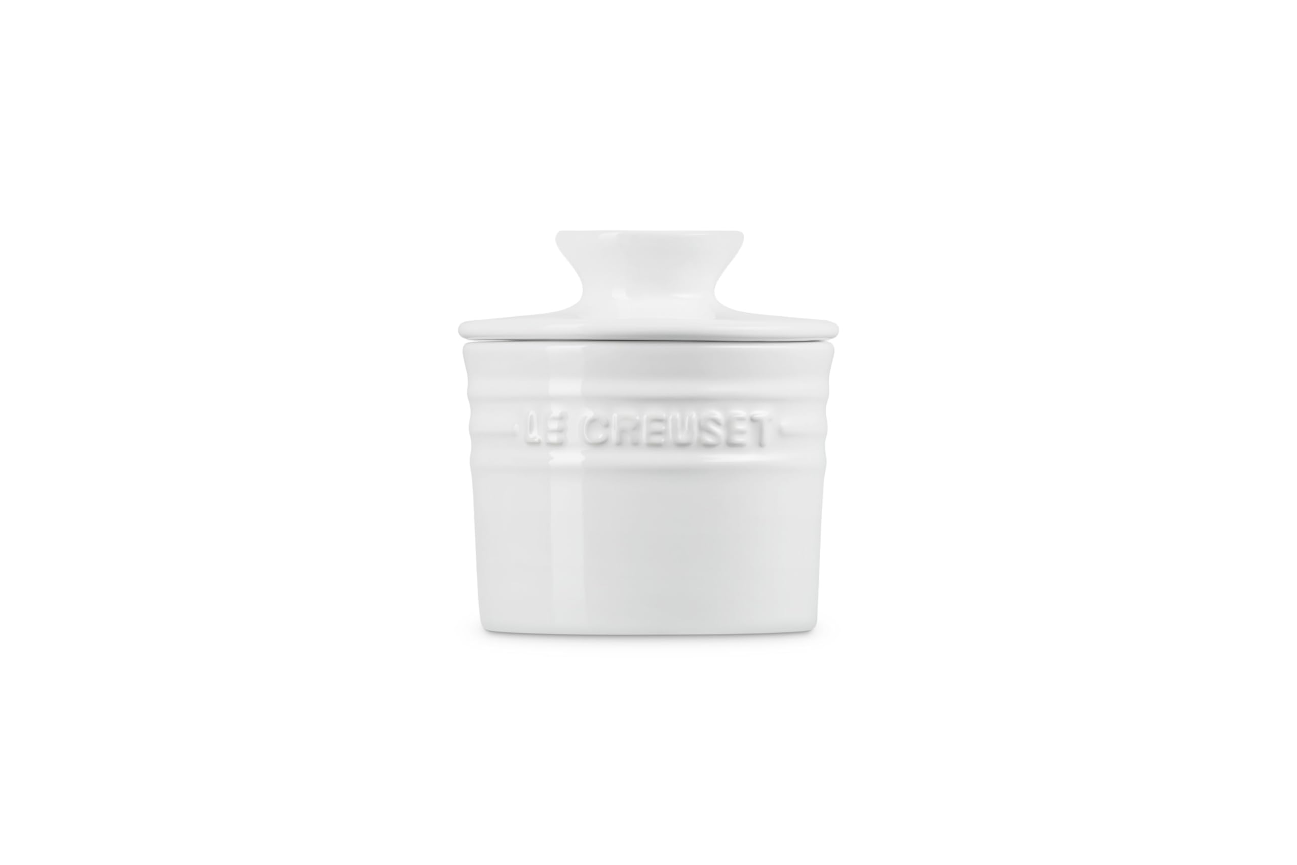 le-creuset-stoneware-butter-crock-6-oz-white image 3