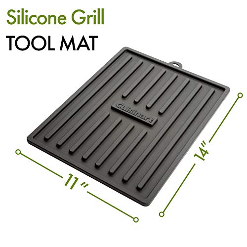 cuisinart-ctm-820-silicone-grill-tool-mat-11-x-14-black image 8