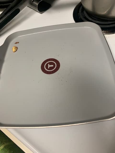 Coating started peeling