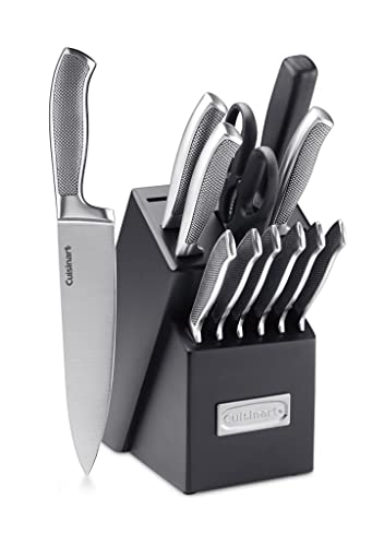 cuisinart-c77ss-13p-graphix-13-piece-knife-block-set-stainless-steel image 7